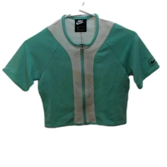 Nike Sportswear Street Short Sleeve Crop Top Cropped Top - Picture 1 of 9